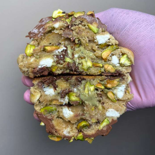 Choco pistacho cookie